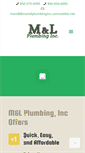 Mobile Screenshot of mandlplumbing.com